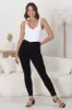 Bob Jeans - High Waist Stretch Skinny Leg Jeans in Black sold by Salty Crush