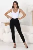 Bob Jeans - High Waist Stretch Skinny Leg Jeans in Black sold by Salty Crush