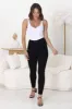 Bob Jeans - High Waist Stretch Skinny Leg Jeans in Black sold by Salty Crush