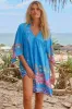 JAASE - Bree Mini Dress: Handkerchief Sleeve Shift Dress in Clovelly Print sold by Salty Crush