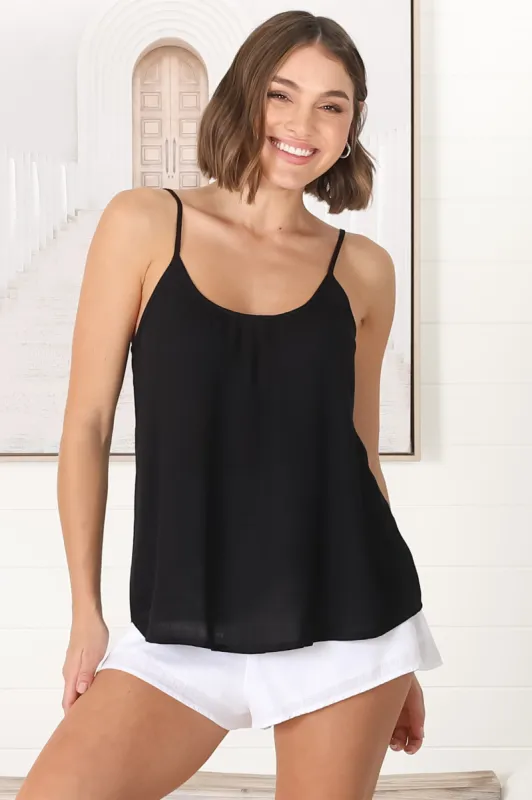 Eloi Cami - Black sold by Salty Crush