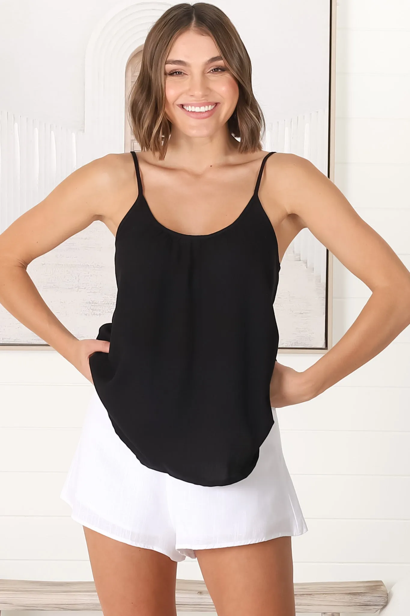 Eloi Cami - Black sold by Salty Crush product image thumbnail 4