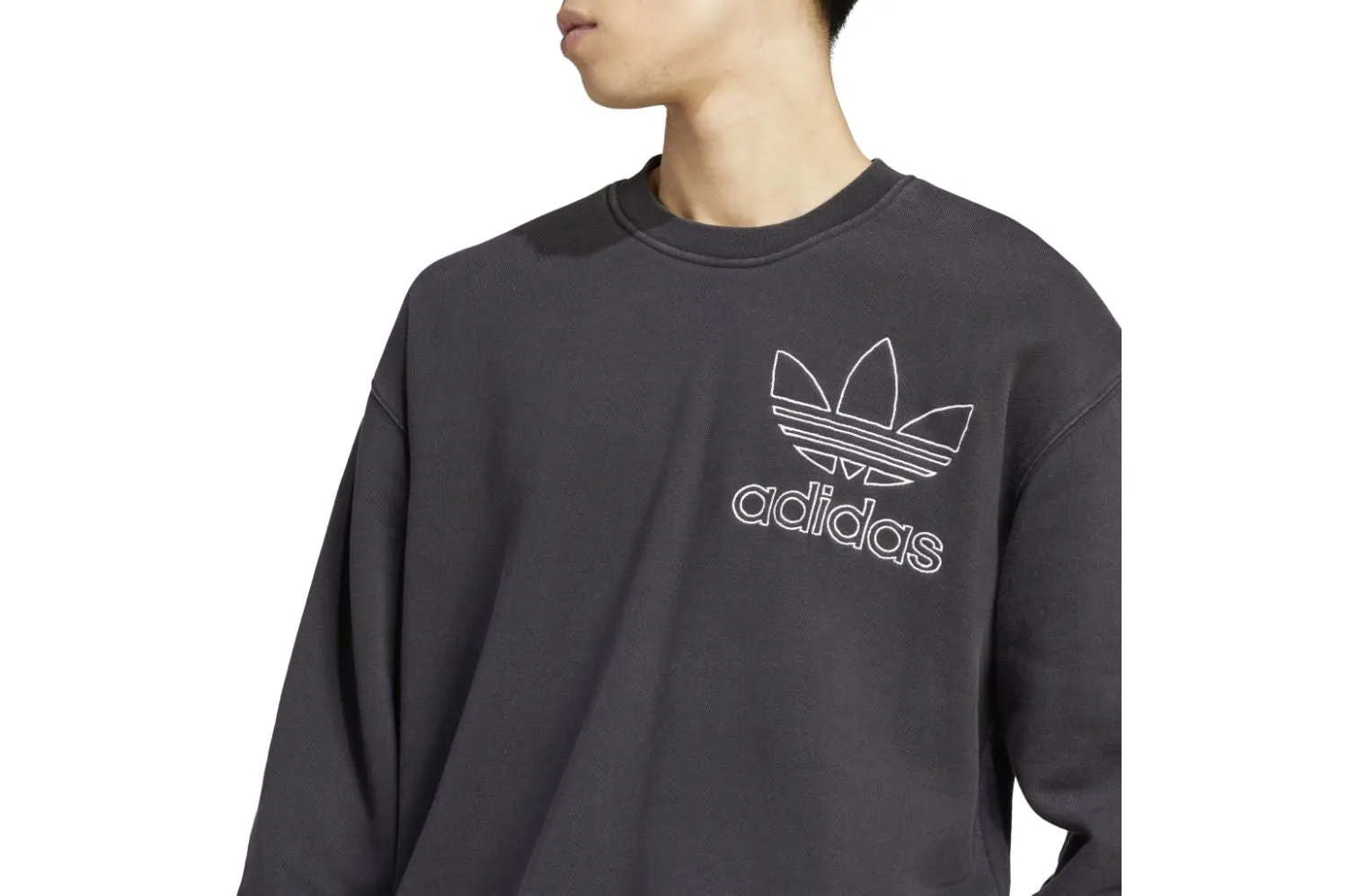 Adicolor Outline Trefoil Sweatshirt sold by Schrittmacher Sneakerhandlung product image thumbnail 4