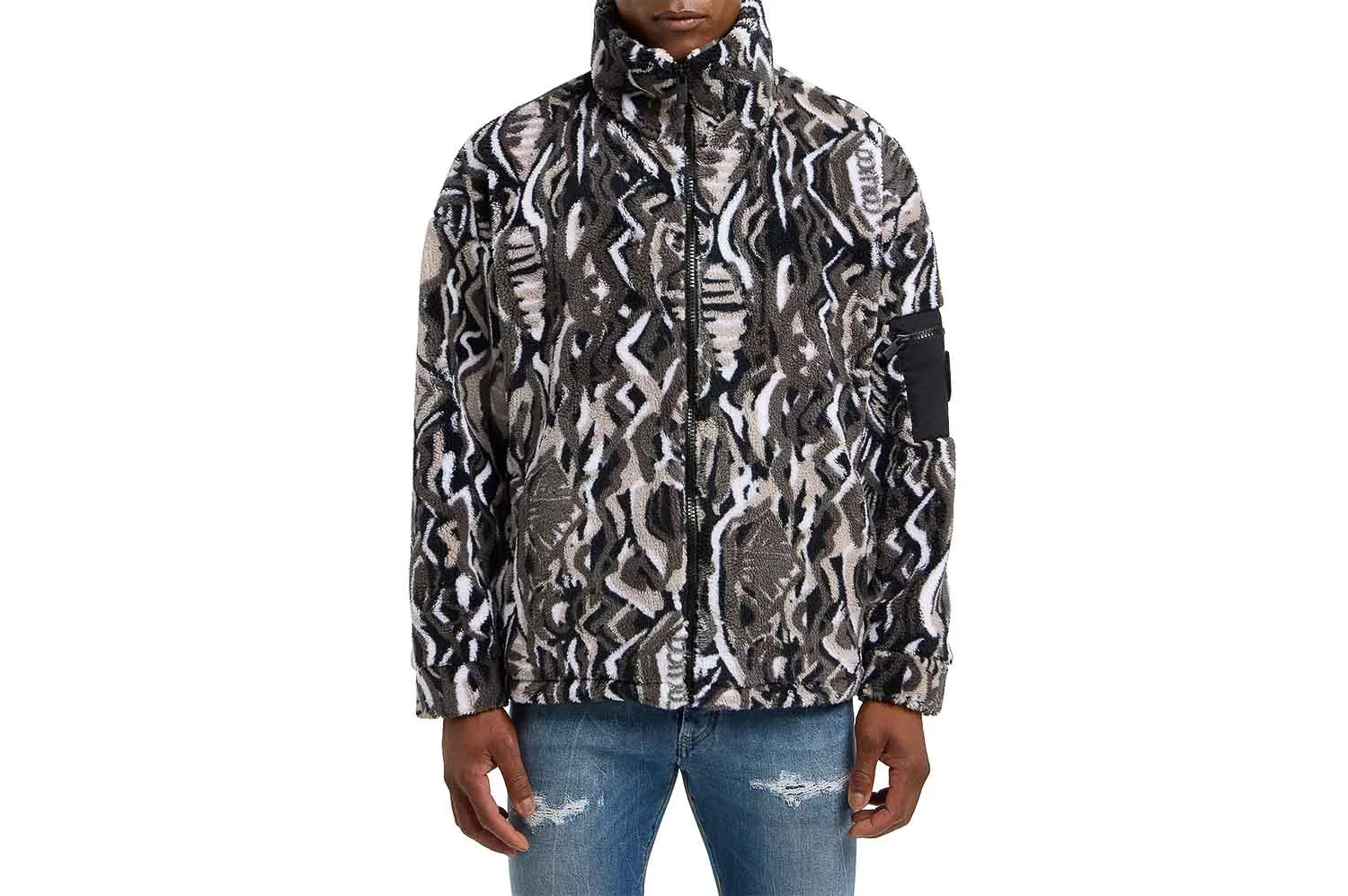 Oversize Teddyjacke sold by Schrittmacher Sneakerhandlung product image thumbnail 2