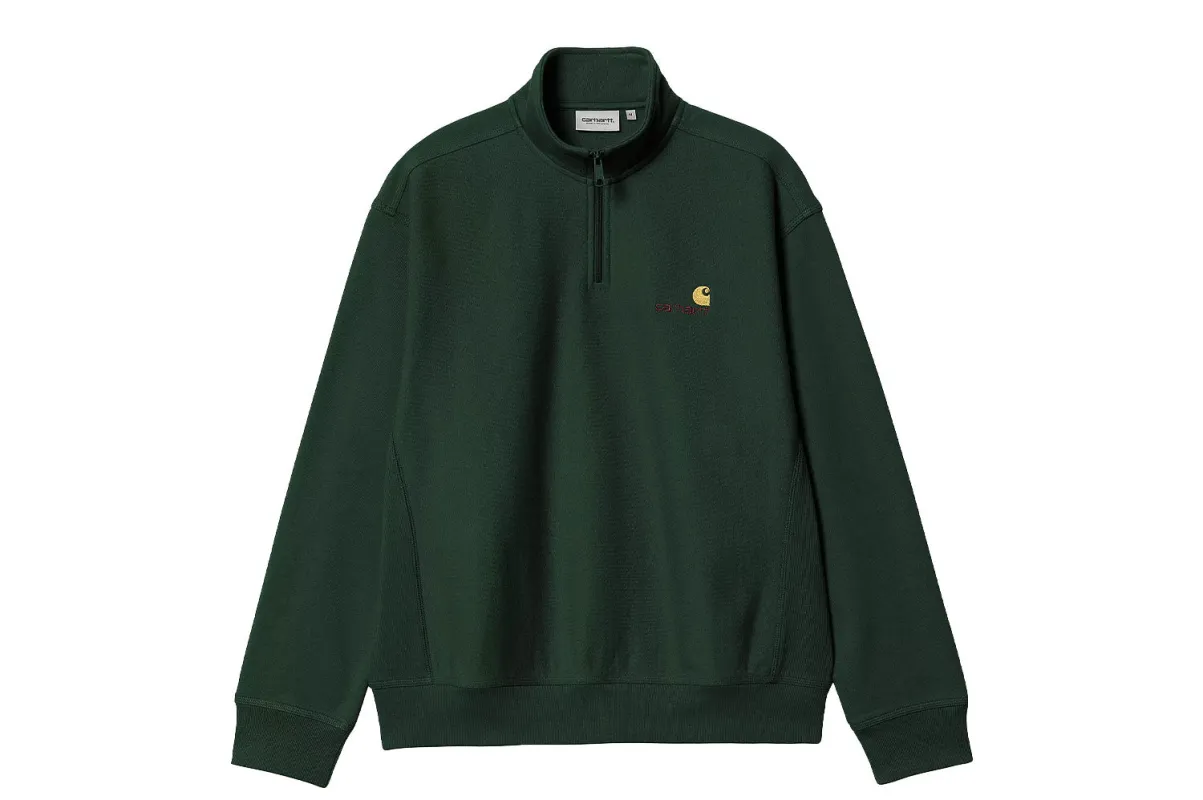 Half Zip American Script Sweat sold by Schrittmacher Sneakerhandlung