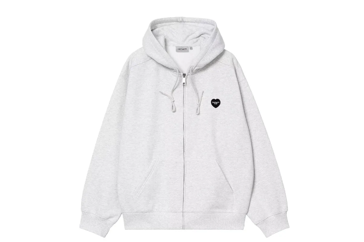 Hooded Heart II Hartt Sweat Jacket made by Carhartt WIP