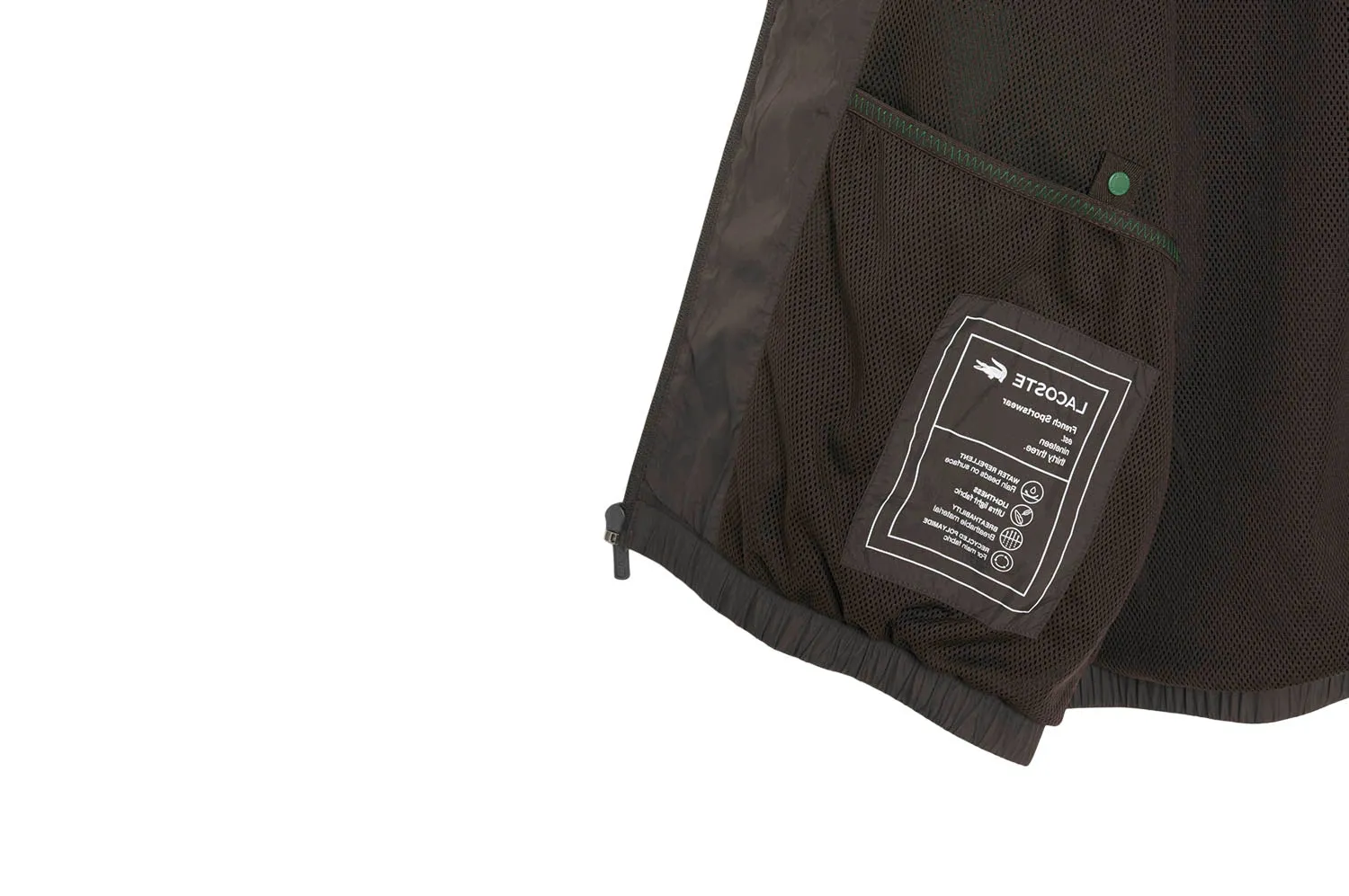 Wasserabweisende Trainingsjacke mit Kapuze sold by Schrittmacher Sneakerhandlung product image thumbnail 5