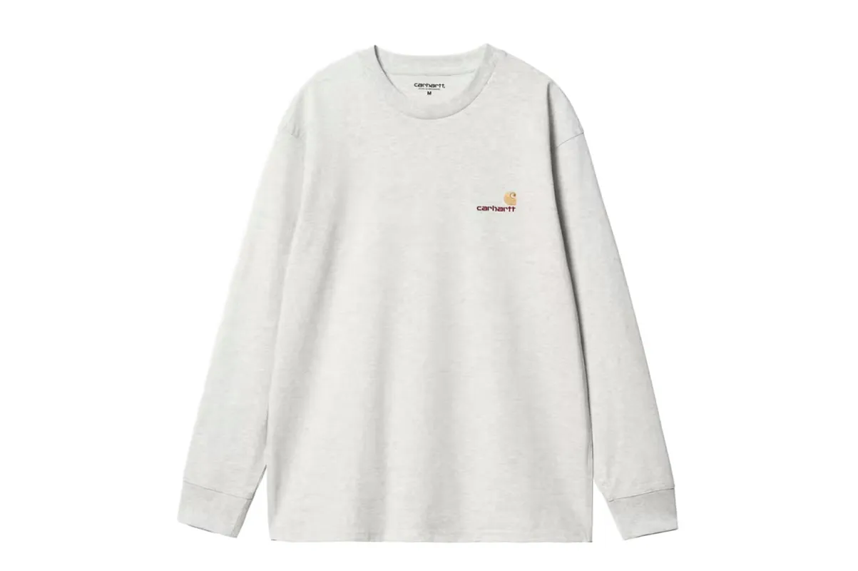 L/S American Script T-Shirt made by Carhartt WIP