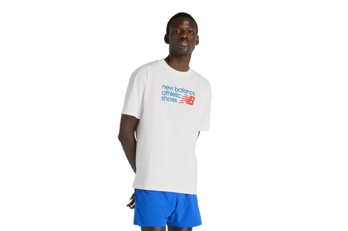 Athletics Premium Relaxed Chest Logo T-Shirt made by New Balance