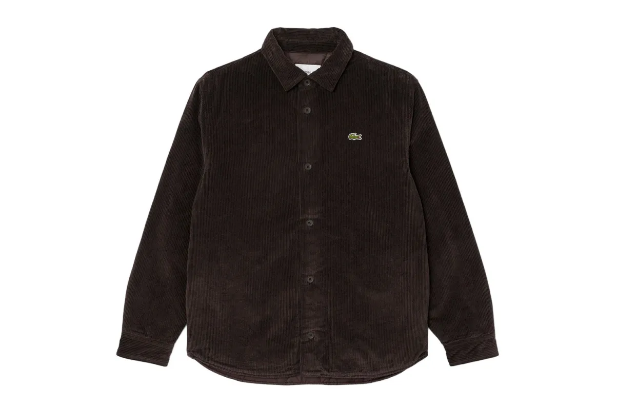 Oversized Corduroy-Overshirt made by Lacoste
