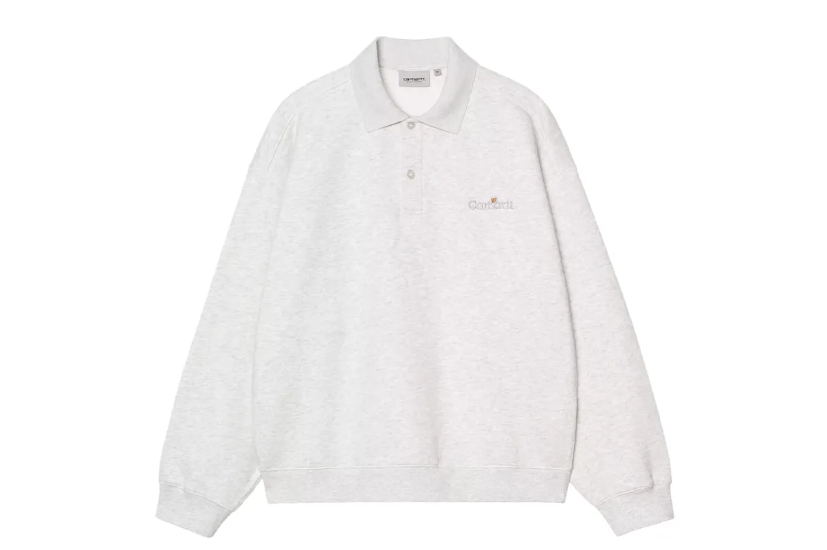 WIP Label Polo Sweatshirt made by Carhartt WIP