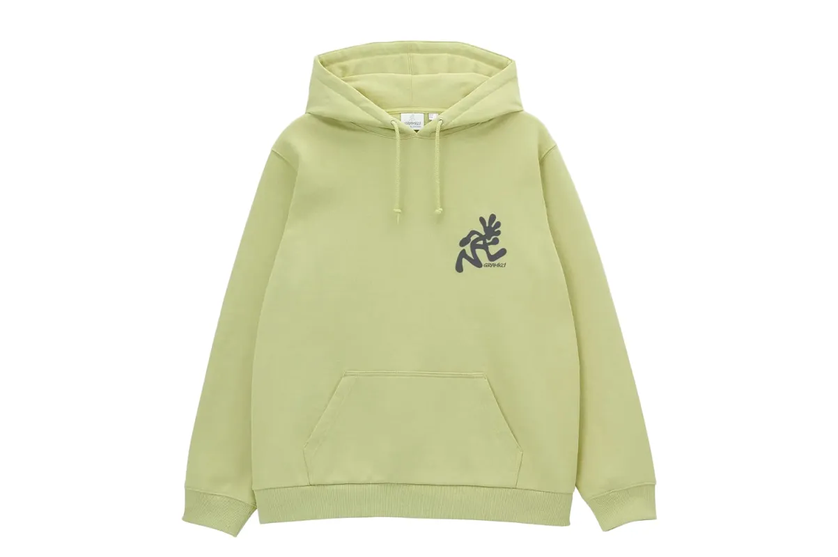 Running Man Hooded Sweatshirt made by Gramicci