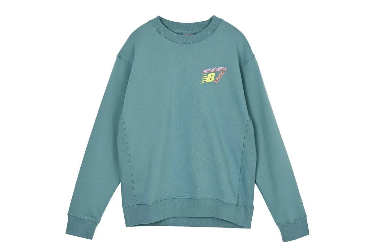 Classic Tri-Logo French Terry Crew made by New Balance