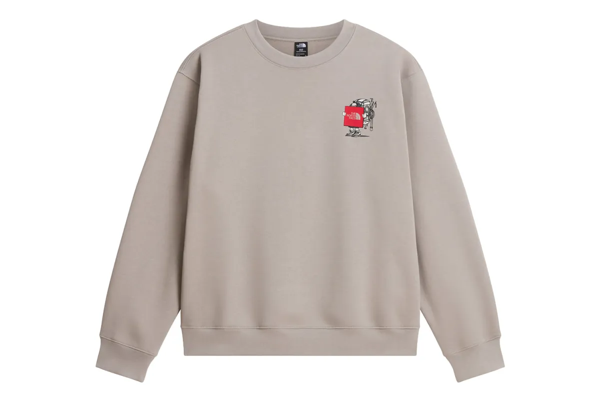 Gear Up Get Out Relaxed Graphic Crew made by The North Face