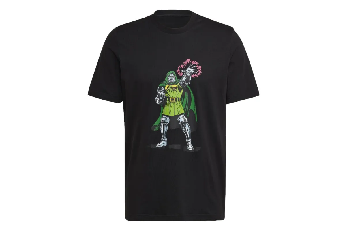 Goat Crew Marvel Doctor Doom No Rivals Vintage T-Shirt Black