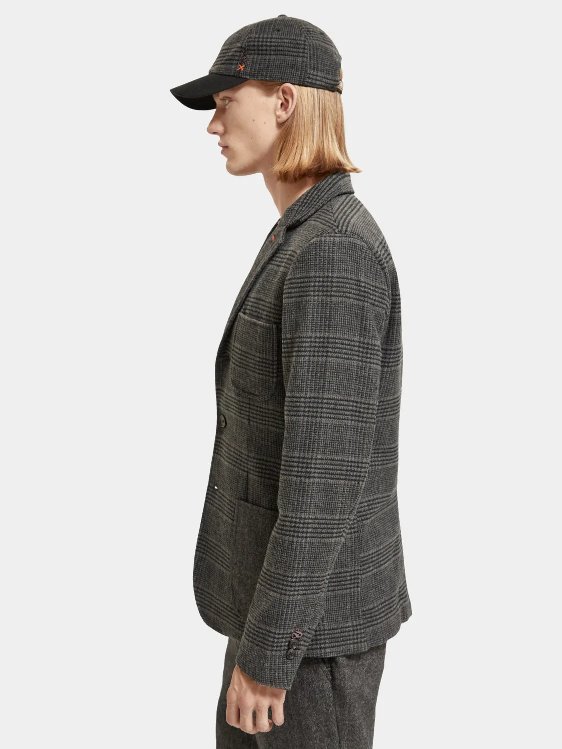 Wool blend single-breasted blazer sold by Scotch and Soda product image thumbnail 4