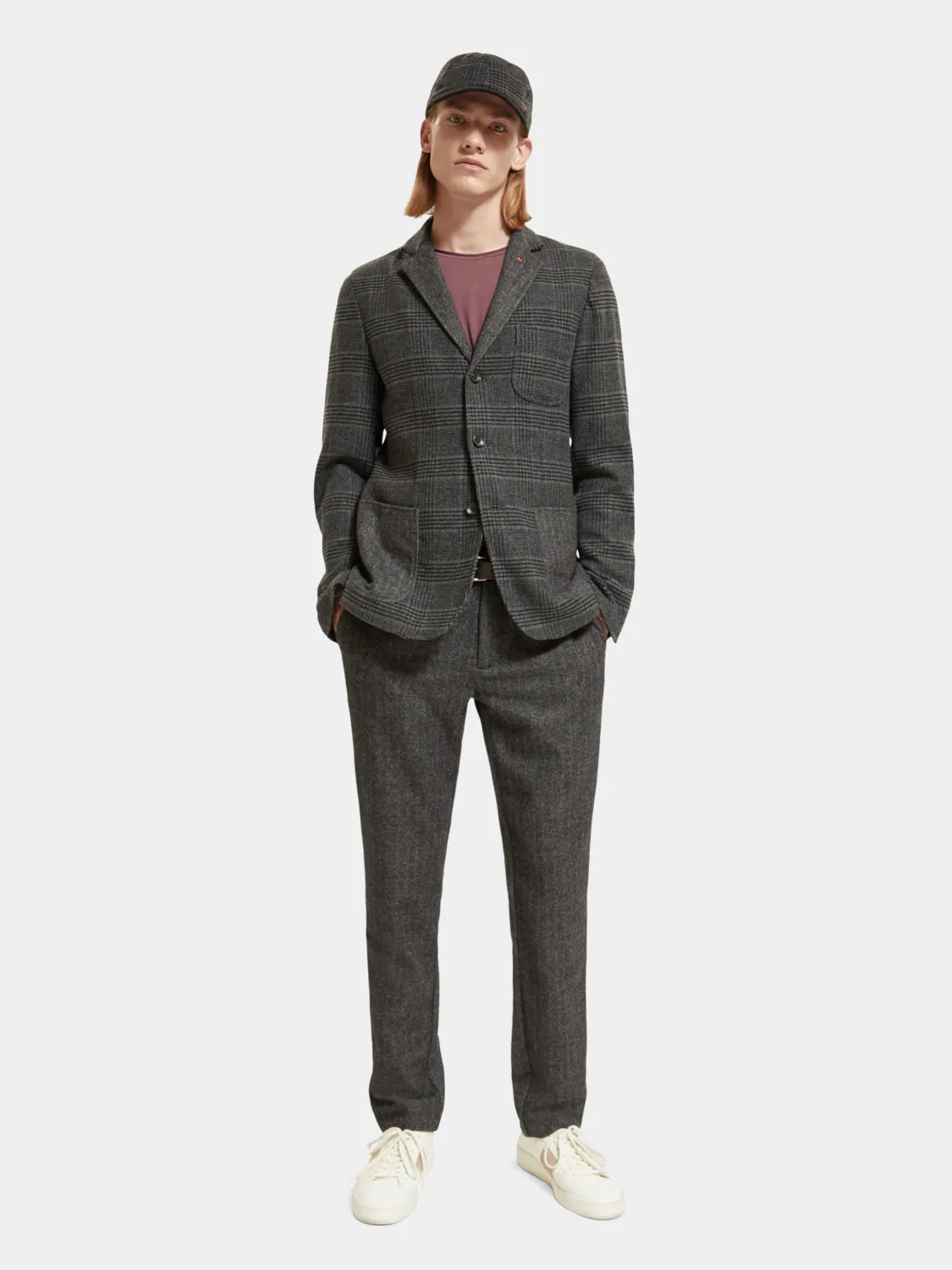 Wool blend single-breasted blazer sold by Scotch and Soda product image thumbnail 5