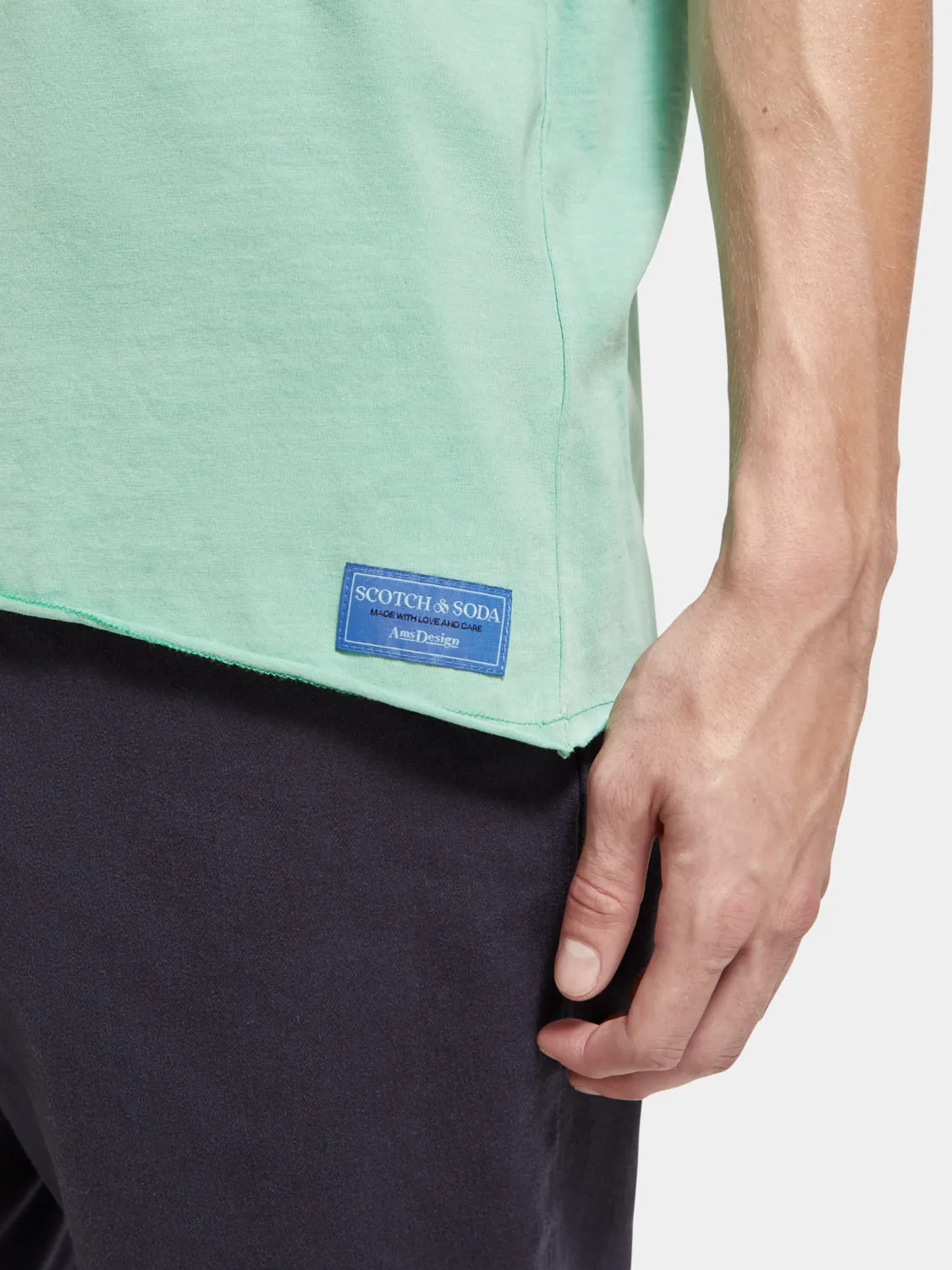 Raw edge t-shirt sold by Scotch and Soda product image thumbnail 5