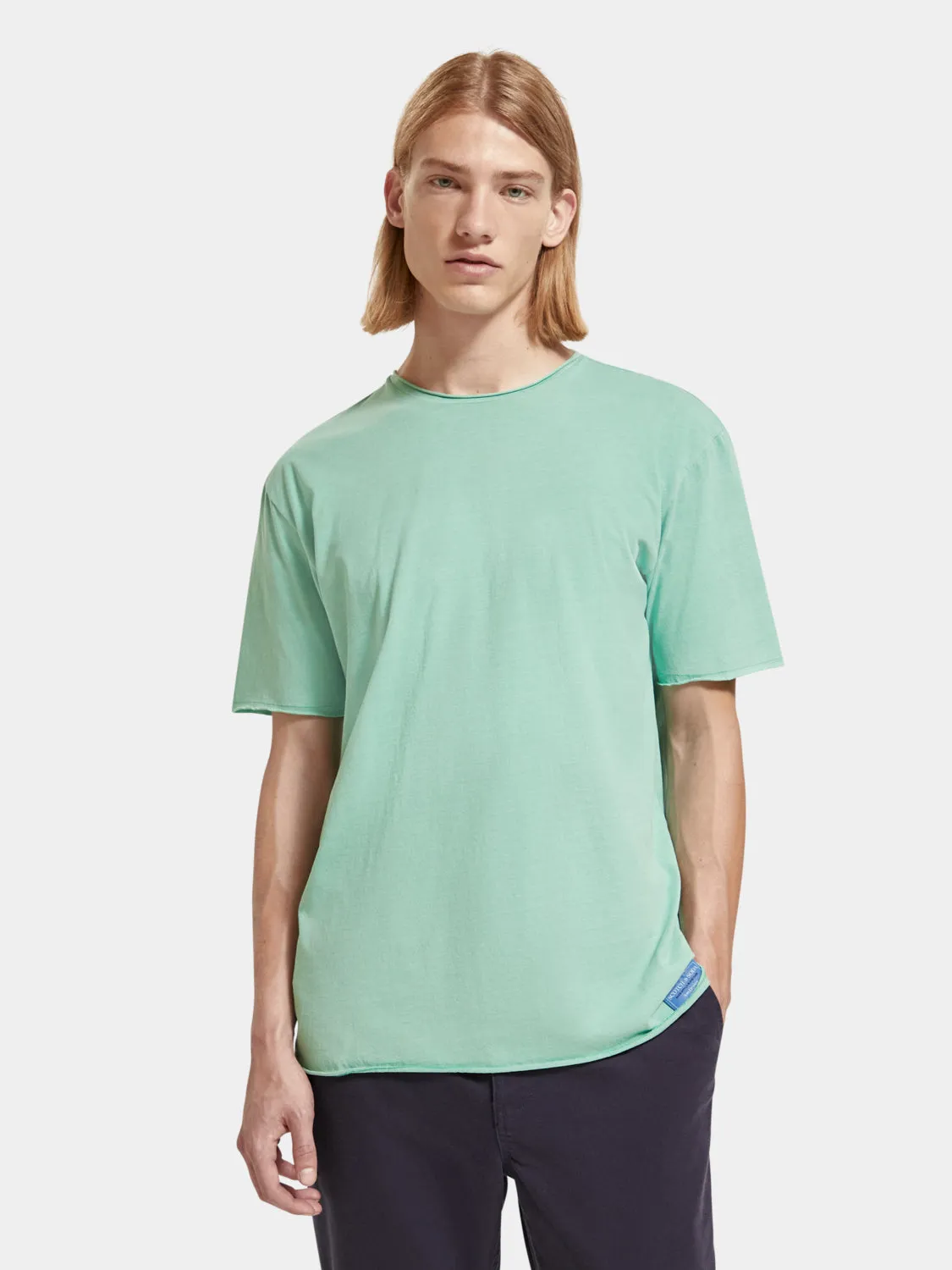 Raw edge t-shirt sold by Scotch and Soda