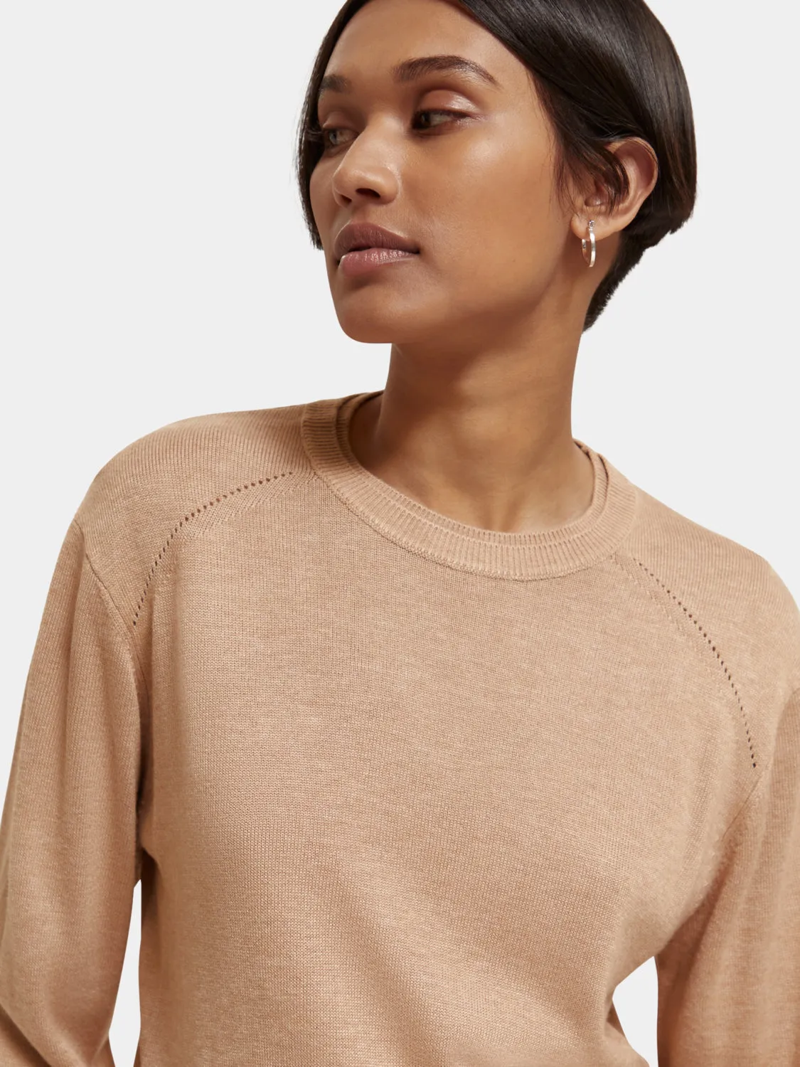 Basic crewneck pullover sold by Scotch and Soda product image thumbnail 5