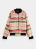 Embroidered bomber jacket sold by Scotch and Soda