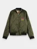 Embroidered bomber jacket sold by Scotch and Soda