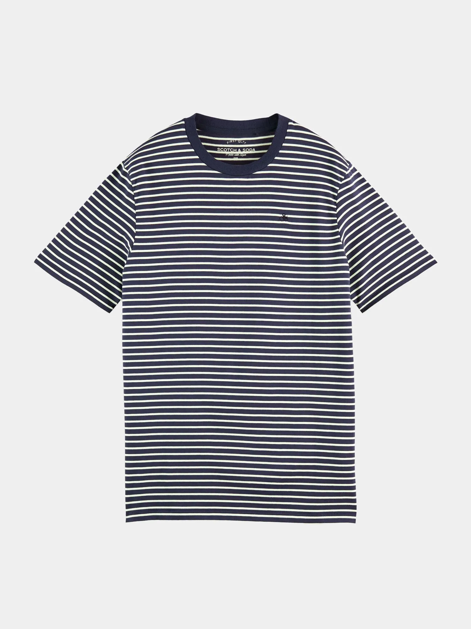 Organic cotton jersey t-shirt sold by Scotch and Soda