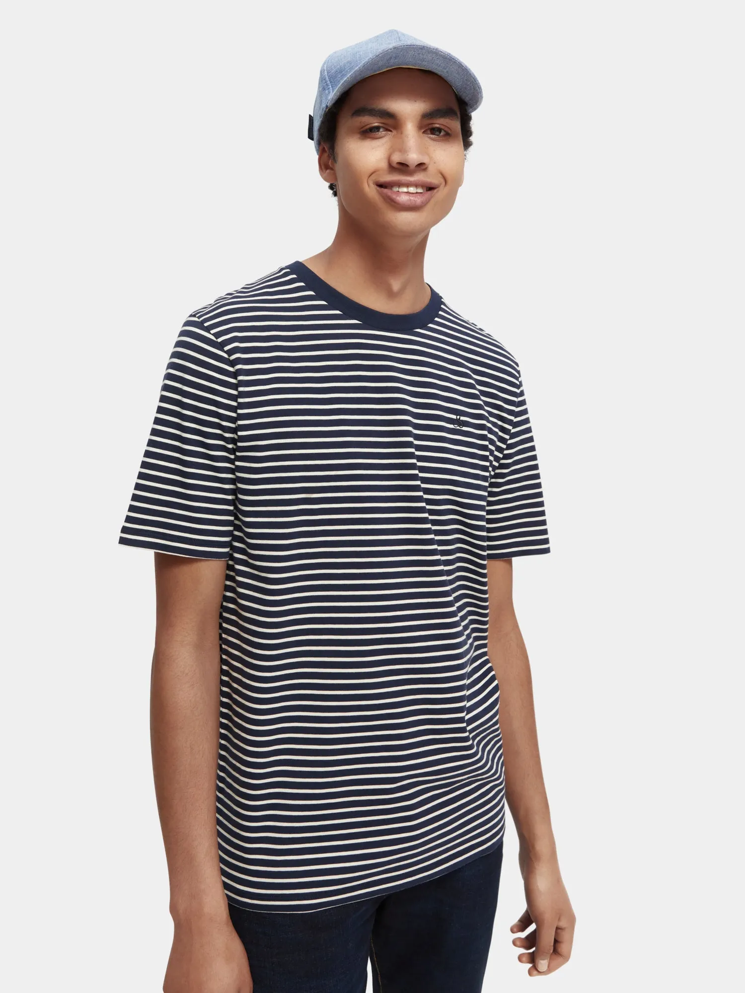 Organic cotton jersey t-shirt sold by Scotch and Soda product image thumbnail 2
