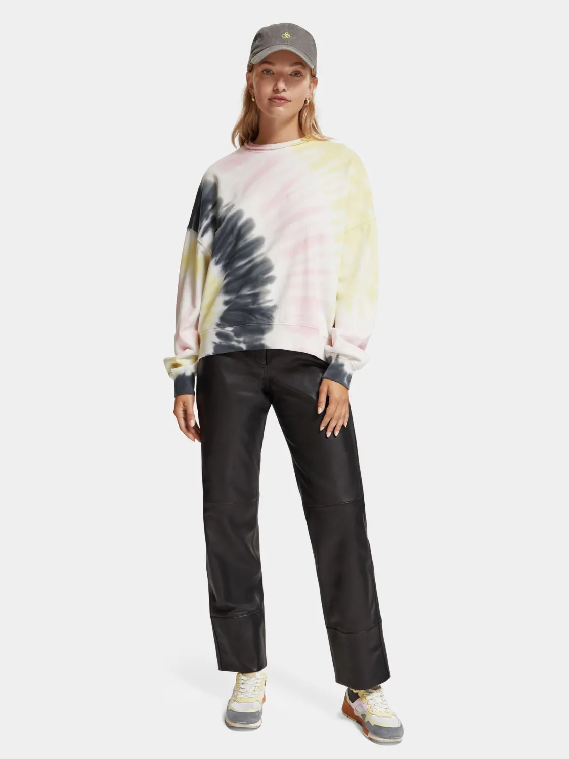 Oversized tie-dyed sweatshirt sold by Scotch & Soda product image thumbnail 4