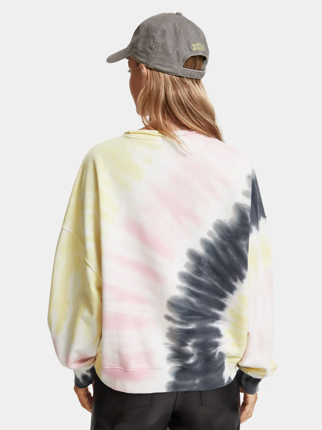Oversized tie-dyed sweatshirt sold by Scotch & Soda product image thumbnail 3