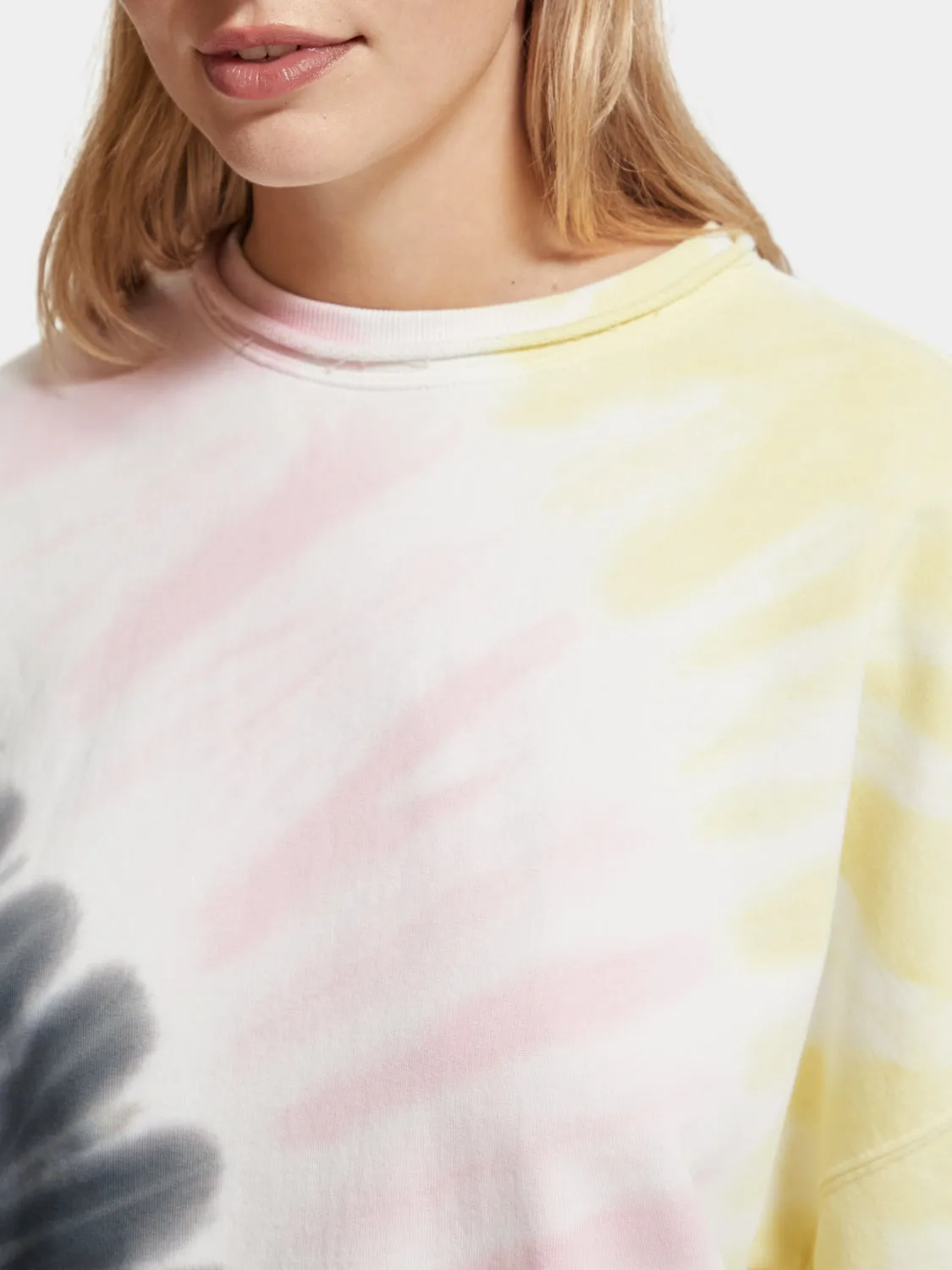 Oversized tie-dyed sweatshirt sold by Scotch & Soda product image thumbnail 5