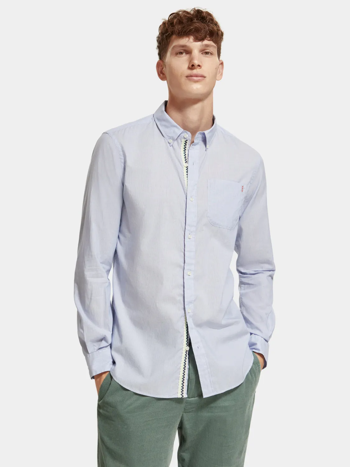 Long sleeved shirt sold by Scotch and Soda