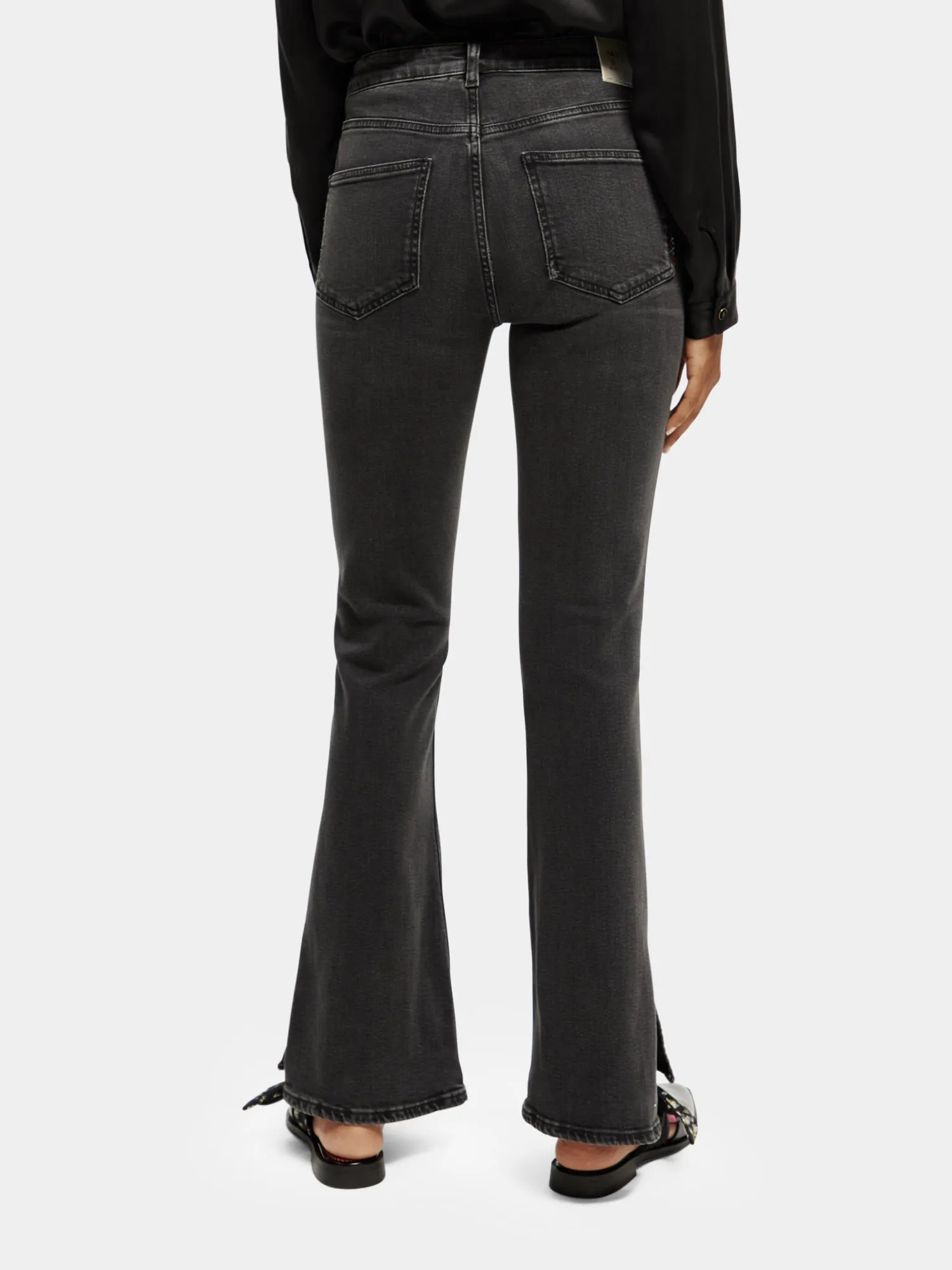 Charm high-rise classic flared jeans sold by Scotch and Soda product image thumbnail 3