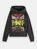 Relaxed fit washed hoodie sold by Scotch and Soda