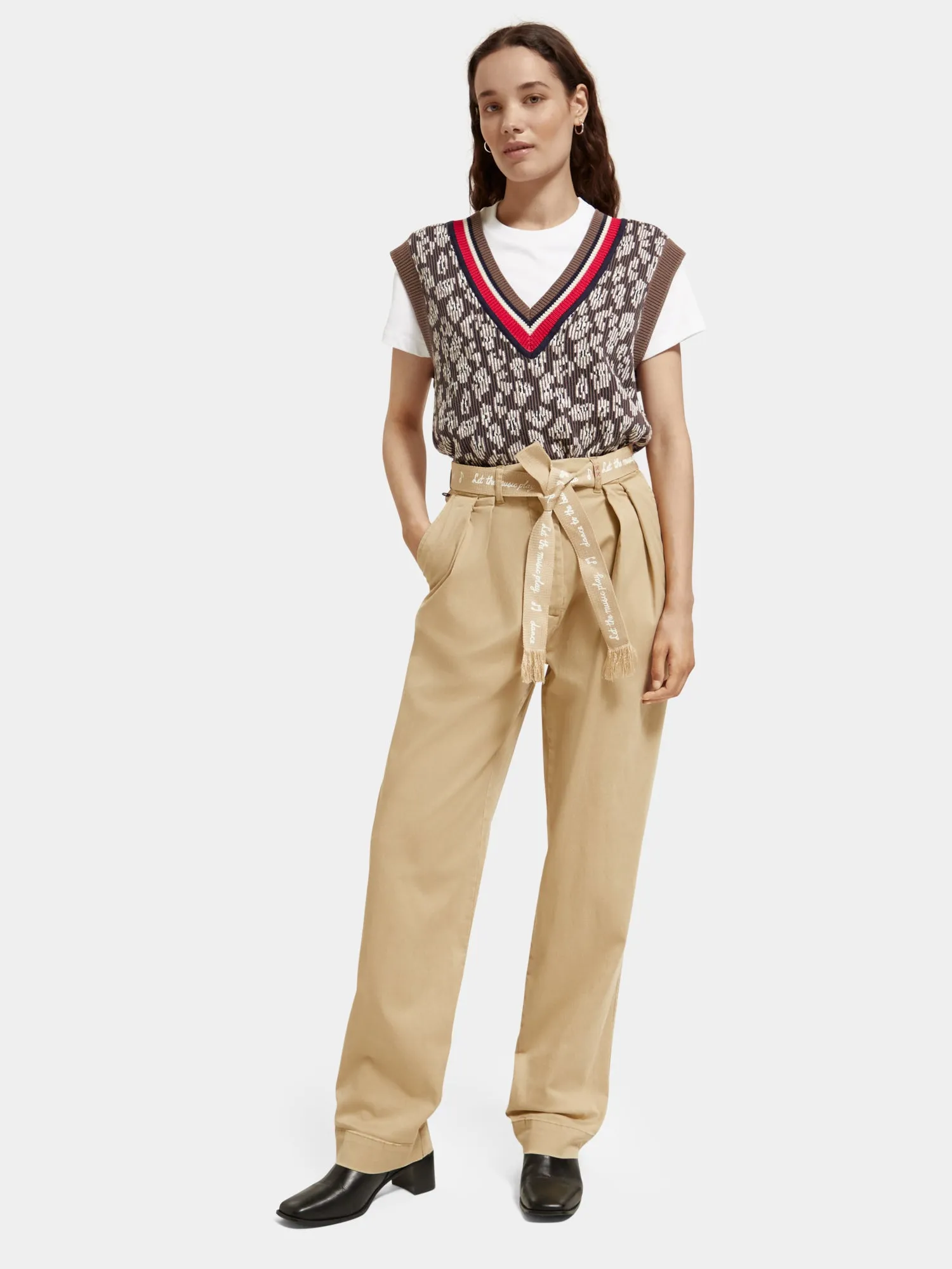Faye tapered pants sold by Scotch and Soda product image thumbnail 5