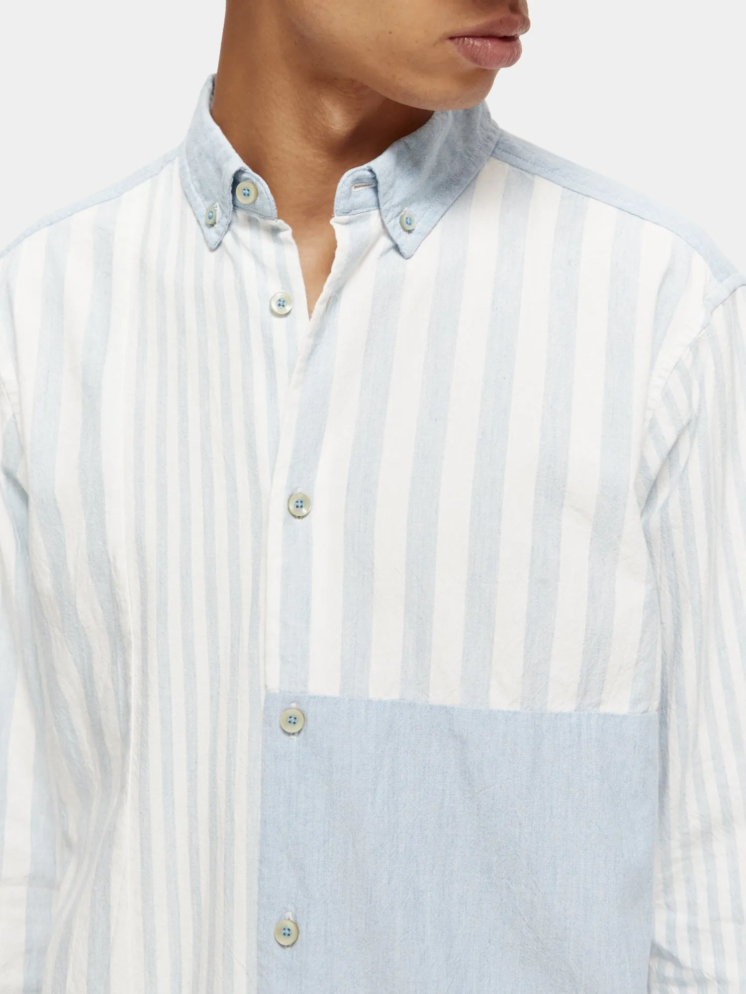Lightweight chambray shirt sold by Scotch and Soda product image thumbnail 5