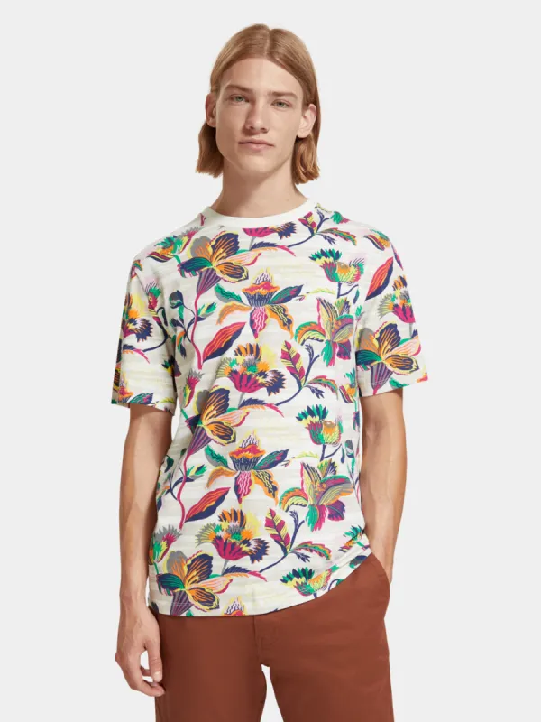 Relaxed-fit printed t-shirt made by Scotch & Soda