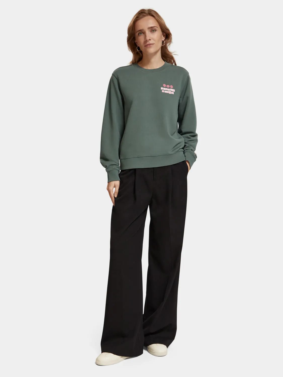 Regular fit sweatshirt sold by Scotch and Soda product image thumbnail 4