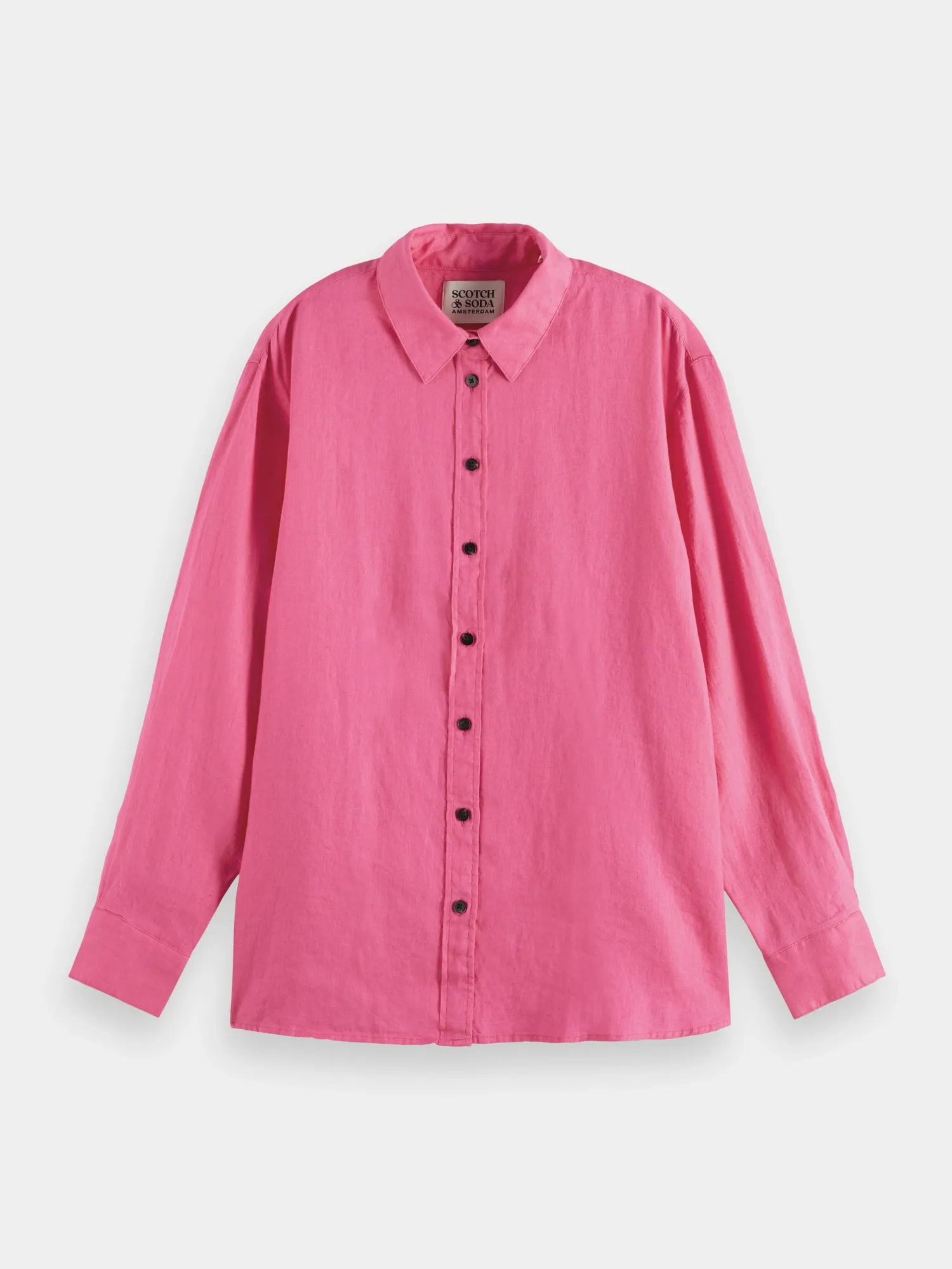 Oversized linen shirt sold by Scotch and Soda product image thumbnail 2