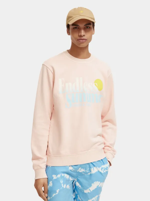 Graphic crewneck sweatshirt sold by Scotch and Soda