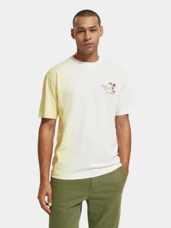 Regular-fit artwork t-shirt sold by Scotch and Soda