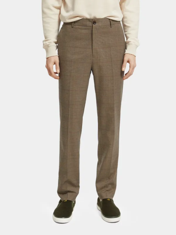 Slim tapered fit check chinos sold by Scotch and Soda