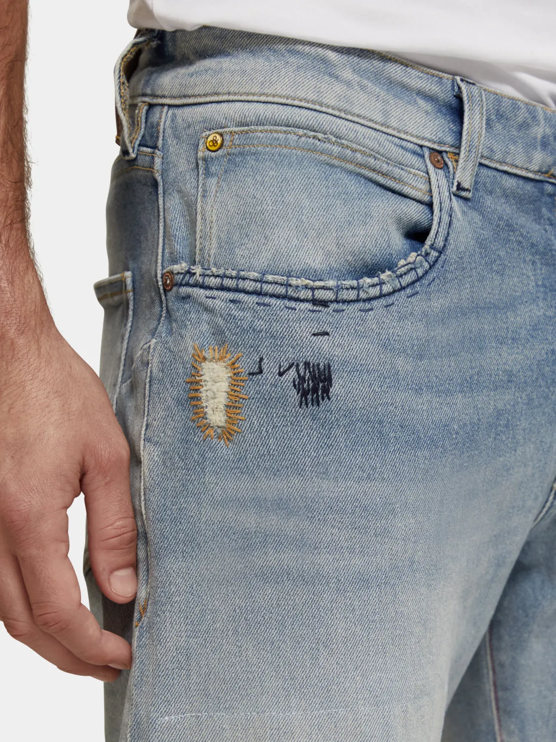 Zee straight fit jeans sold by Scotch and Soda product image thumbnail 5