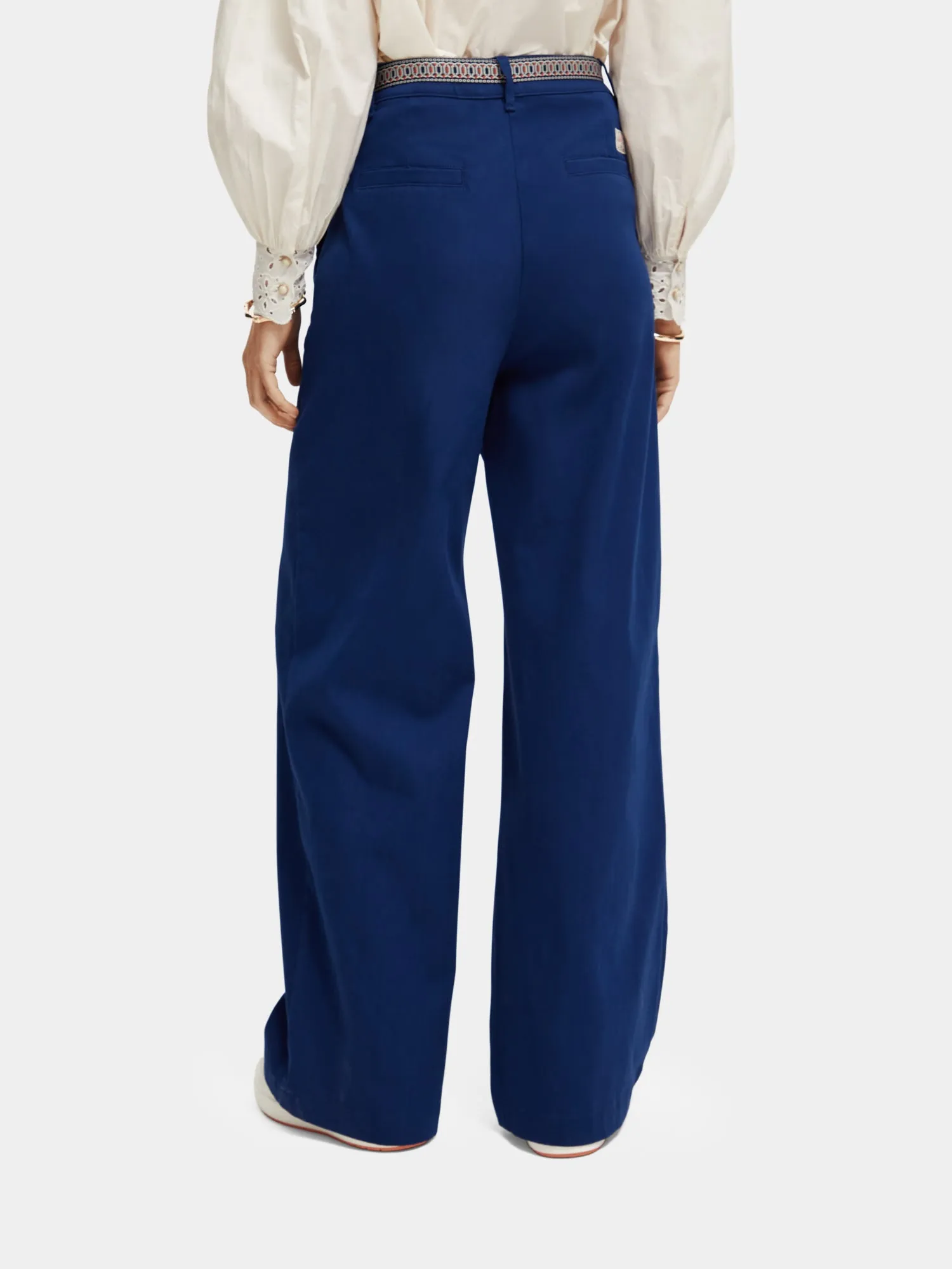 Rose high-rise wide-leg pants sold by Scotch and Soda product image thumbnail 3