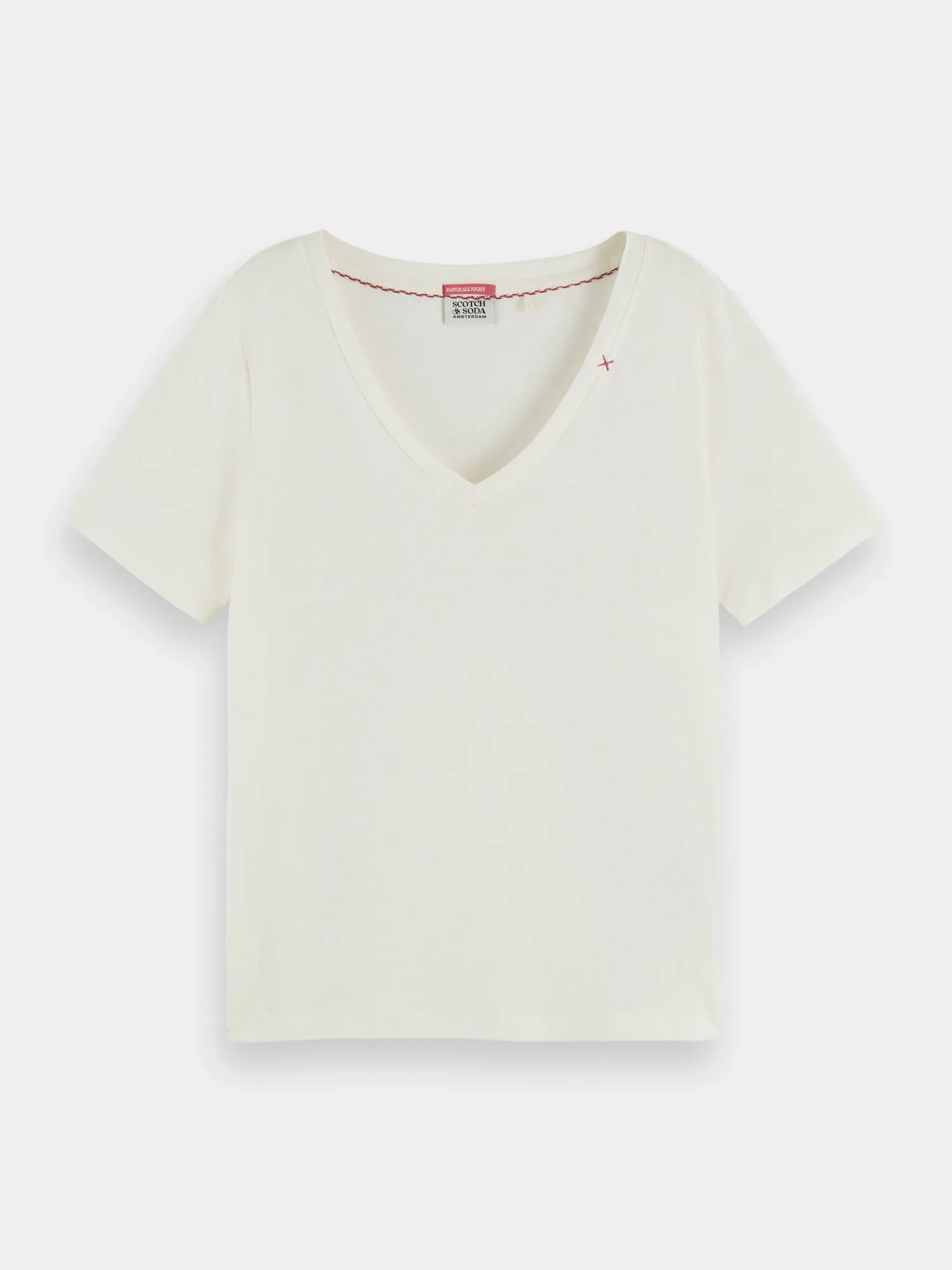 Regular-fit v-neck t-shirt sold by Scotch and Soda product image thumbnail 2