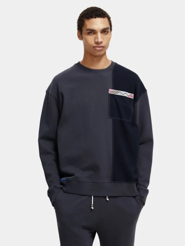 Relaxed-fit sweatshirt made by Scotch & Soda