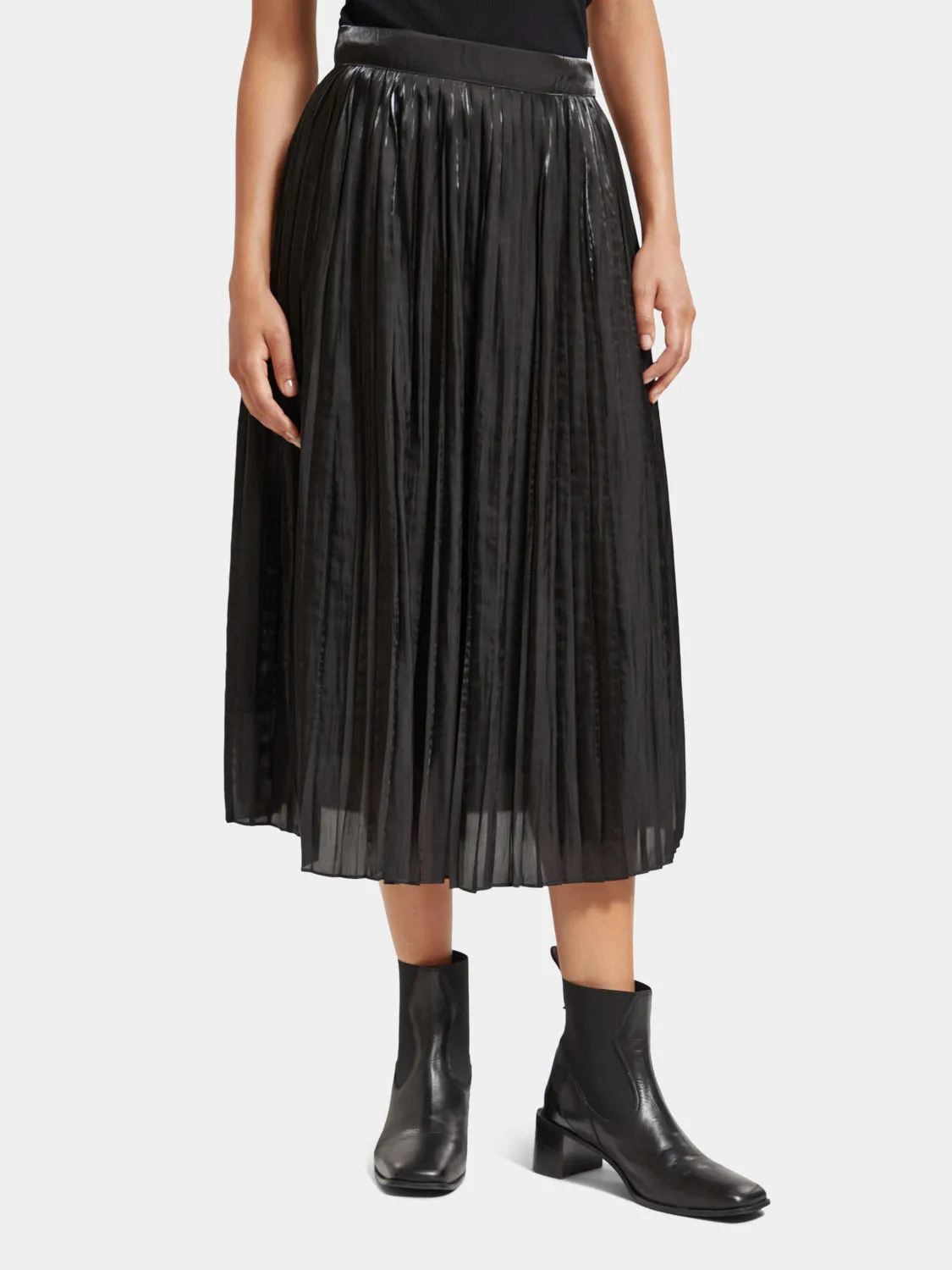 Pleated high-rise maxi skirt sold by Scotch and Soda