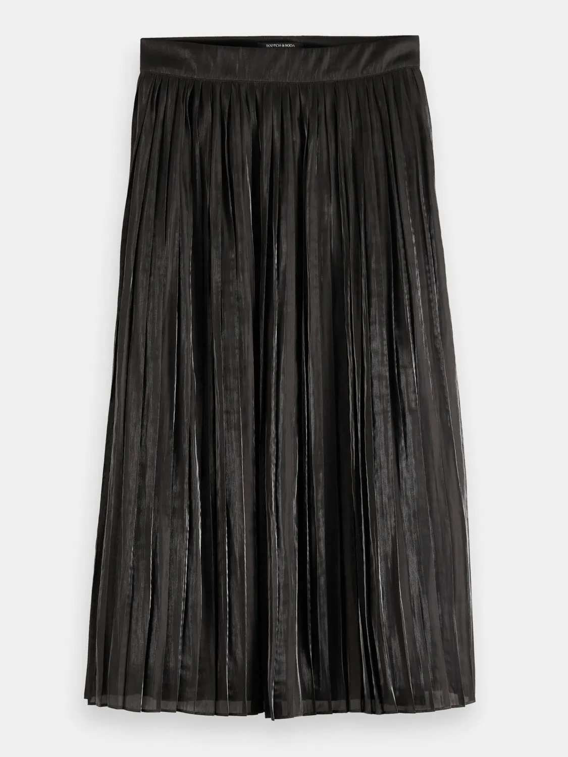 Pleated high-rise maxi skirt sold by Scotch and Soda product image thumbnail 2