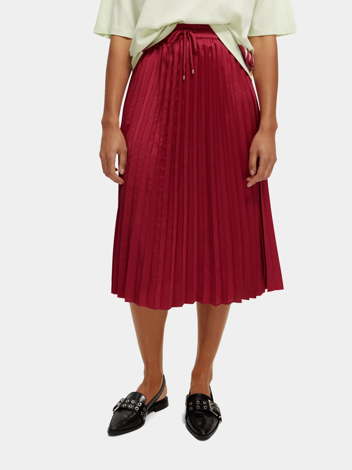 Pleated midi skirt sold by Scotch and Soda