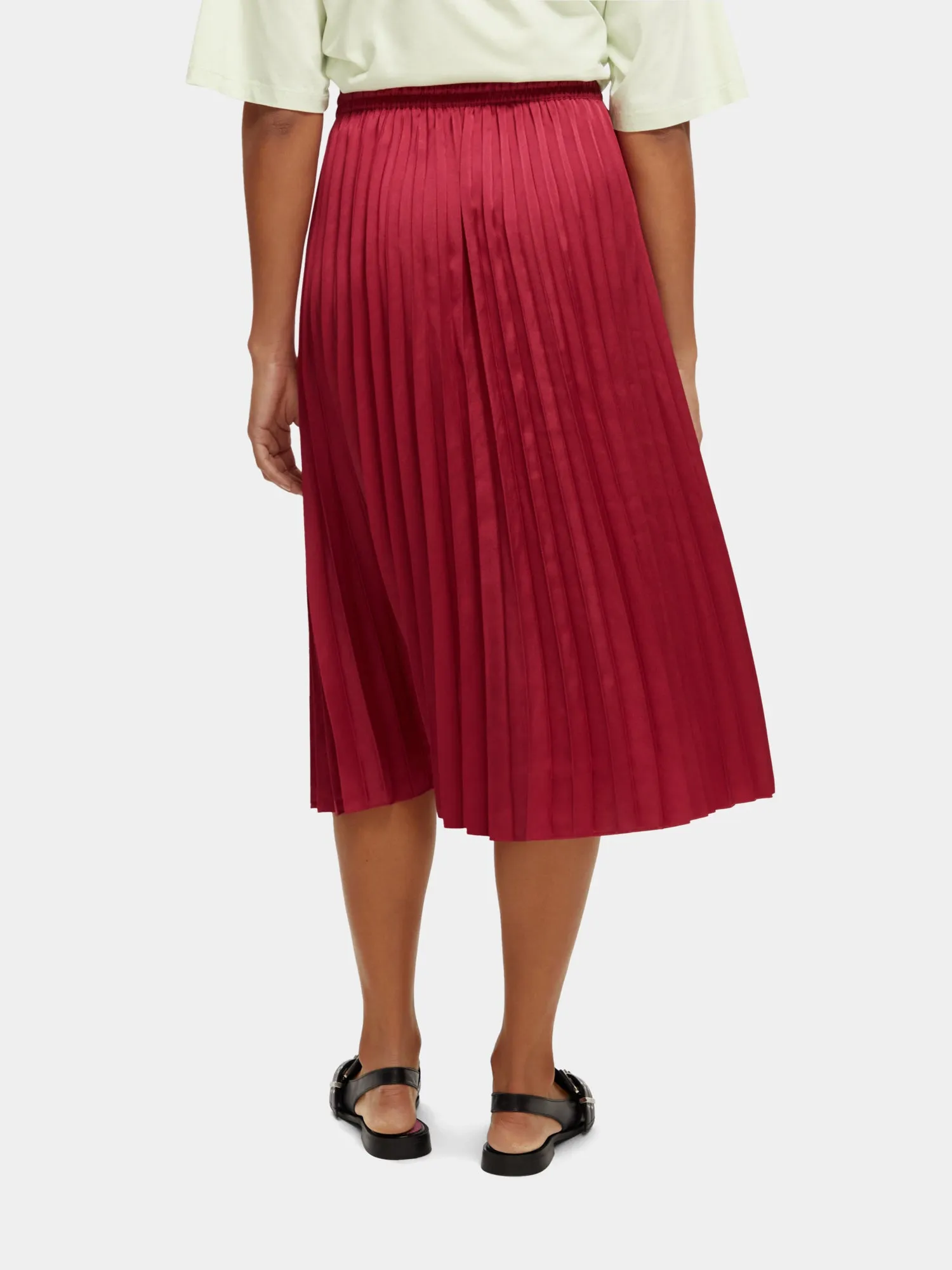 Pleated midi skirt sold by Scotch and Soda product image thumbnail 3